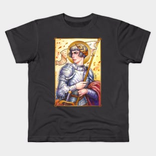 JOAN OF ARC -  "I am not afraid, I was born to do this" Kids T-Shirt